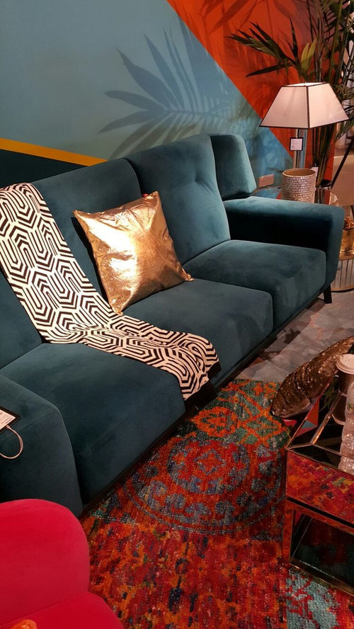 Curtain&Carpet choice for a living room