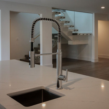 Project #80 | Mono-Beam Staircase with Glass Panels