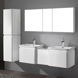 White Bathroom Vanities - Bathroom Vanities And Sink Consoles