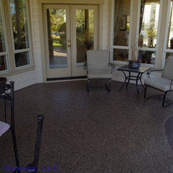 Upper Patio Premium Concrete Coating - After - Products