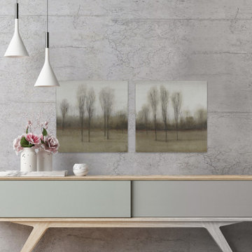 Last Day of Fall III Diptych