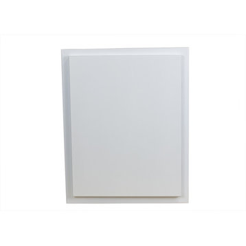 Tyndall On the Wall White Cabinet 29.5h x 15.5w x 3.5d