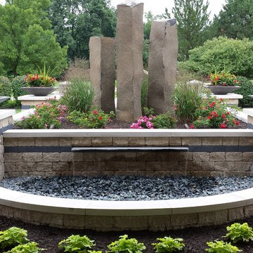 Front yard entrance
