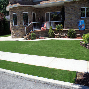 Global Syn-Turf artificial grass installation in Newark, NJ