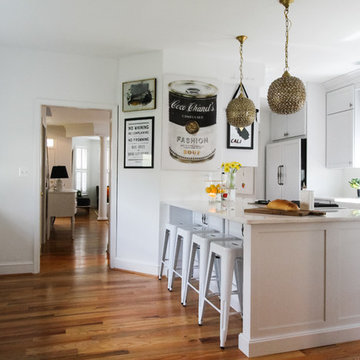 My Houzz: Art and Fashion Inspire in a Downtown Family Home