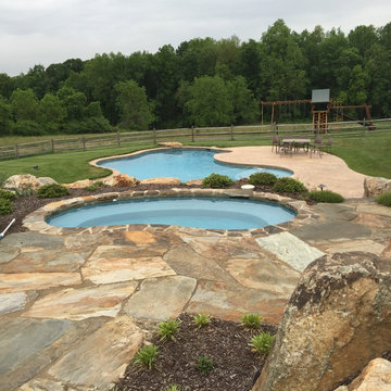 Organic Stone Patio