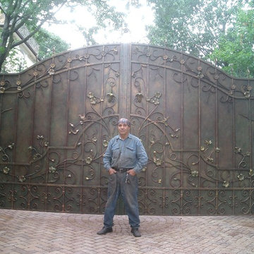 Driveway Gates and Awning