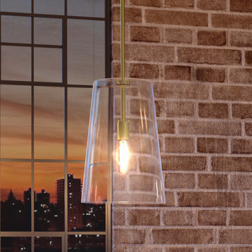 Luxury Colonial Pendant Light, Satin Gold, UHP3071