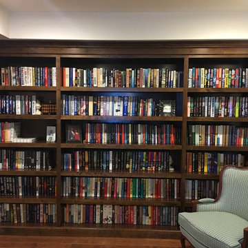 Jacobs - Custom built Cherry shelving