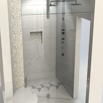 Serene Shower Steam System Storm Surge