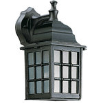 Quorum - Quorum 798-15 Thomasville - 1 Light Outdoor Wall Lantern in style - 6 inches wid - Thomasville 1 Light  Black *UL: Suitable for wet locations Energy Star Qualified: n/a ADA Certified: n/a  *Number of Lights: 1-*Wattage:100w Medium Base bulb(s) *Bulb Included:No *Bulb Type:Medium Base *Finish Type:Black