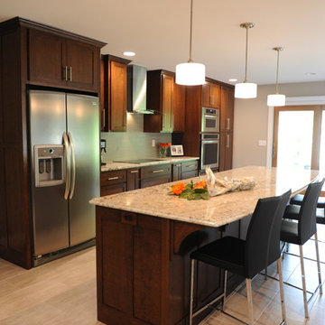 Expanded Transitional Kitchen