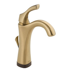 Delta Addison&trade; Single Handle Lavatory Faucet with Touch2O.xt&trade; Technology - Bathroom Sink Faucets