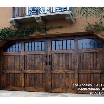 Mediterranean Garage Doors - Custom Architectural Designs