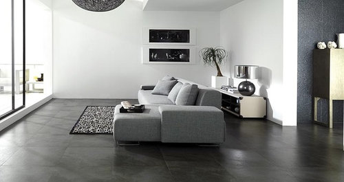 Are Black Tile Floors A Mistake, Black Floor Tiles Living Room