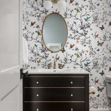 first floor powder room refresh