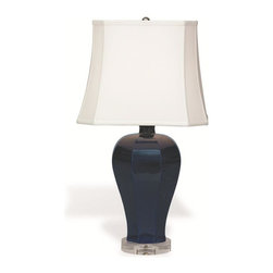 Aventura Navy Lamp - Table Lamps