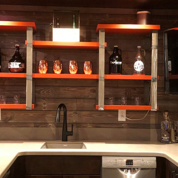 North Ann Arbor Basement Remodel: Home Brewpub