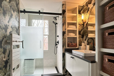 Transitional bathroom photo in Other