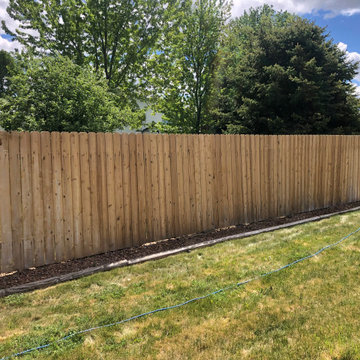 Fence Powerwash and Stain
