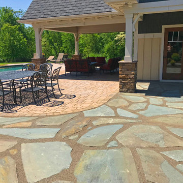 Natural Stone Patio Addition
