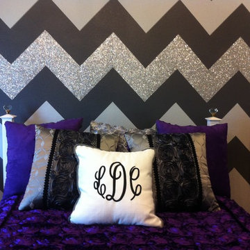 Glitter Chevron