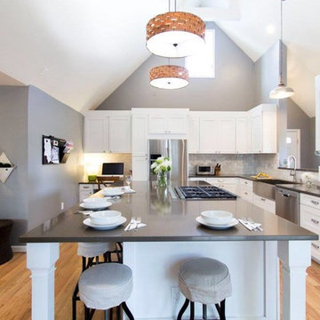 Bright & Vaulted Littleton Kitchen Remodel