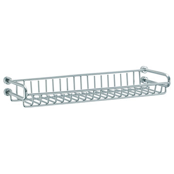 Tivoli Stainless Steel Bathroom Wall-Hung Wire Basket Shelf