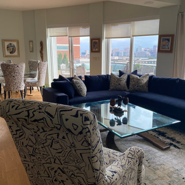 Contemporary West University Houston Highrise Penthouse