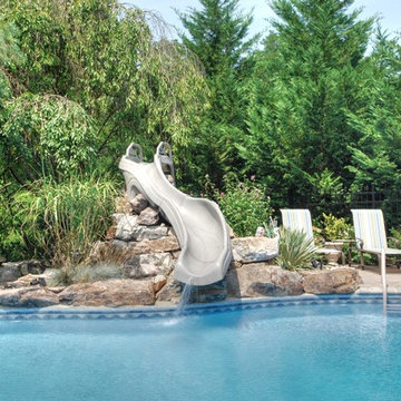 Outdoor Pool with Lounge