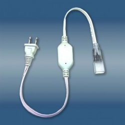 120V LED Single Color Flex Strip Light Power Cord - Light Bulbs