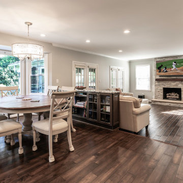 Magnificent Larger Kitchen, Mudroom and Family Room Remodel in Herndon VA