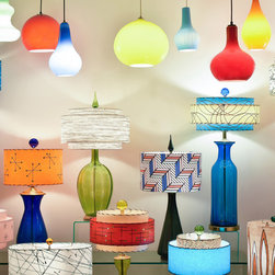 Bevolo Mid Century Modern Collection - Table Lamps
