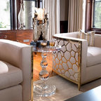 Hollywood Glam Living Room - Traditional - Living Room - DC Metro - by