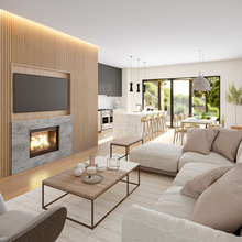 MODERN FIREPLACE