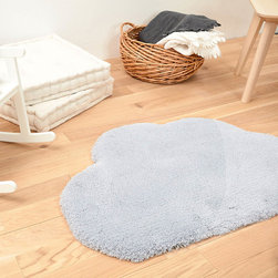 bellybutton Cloud Rugs in Grey - Rugs