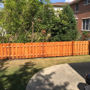 New Cedar Fence Stain