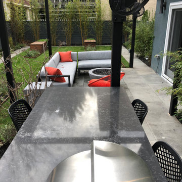 Multi-functional family backyard