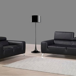Modern Premium Italian Leather Sofa Set A978 - $3829.40 - Living Room Furniture Sets
