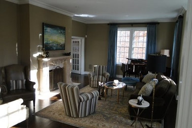 Example of a living room design in New York