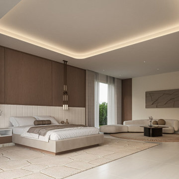 Coral Gables Residence - Master Bedroom