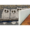 Frontporch Owls Indoor/Outdoor Rug Night 2'x5'