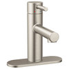 Moen Align 1-Handle Low Arc Bathroom Faucet, Brushed Nickel