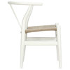 Woodcord Natural Chair, White