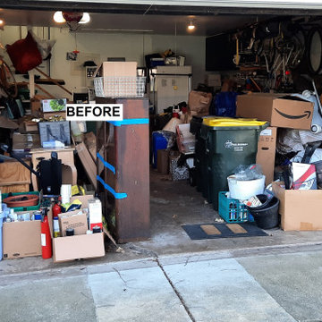 Garage Organizing and Donating