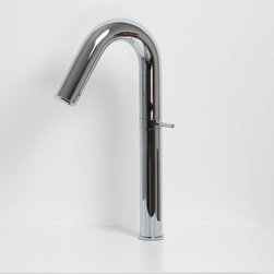 LUSSO STONE TUBE TALL BASIN SINGLE LEVER CHROME BASIN MIXER TAP - Products