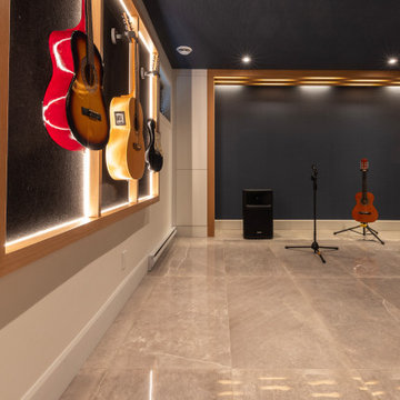 Salle de musique élégante