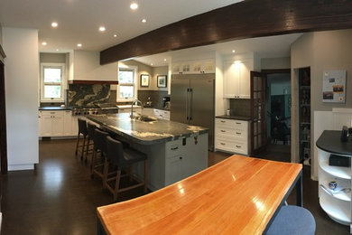 Kitchen - modern kitchen idea in Other