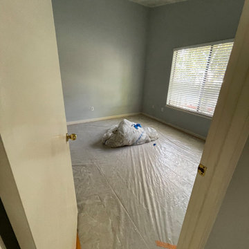 Condo Facelift, paint, smooth ceiling, can lights