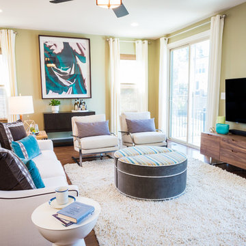 Elegant and Contemporary Main Living Space